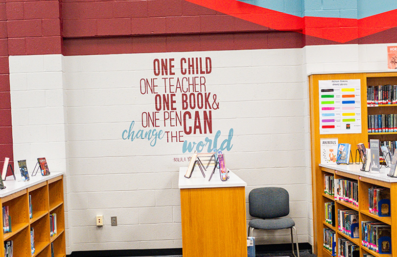 herndon middle school library